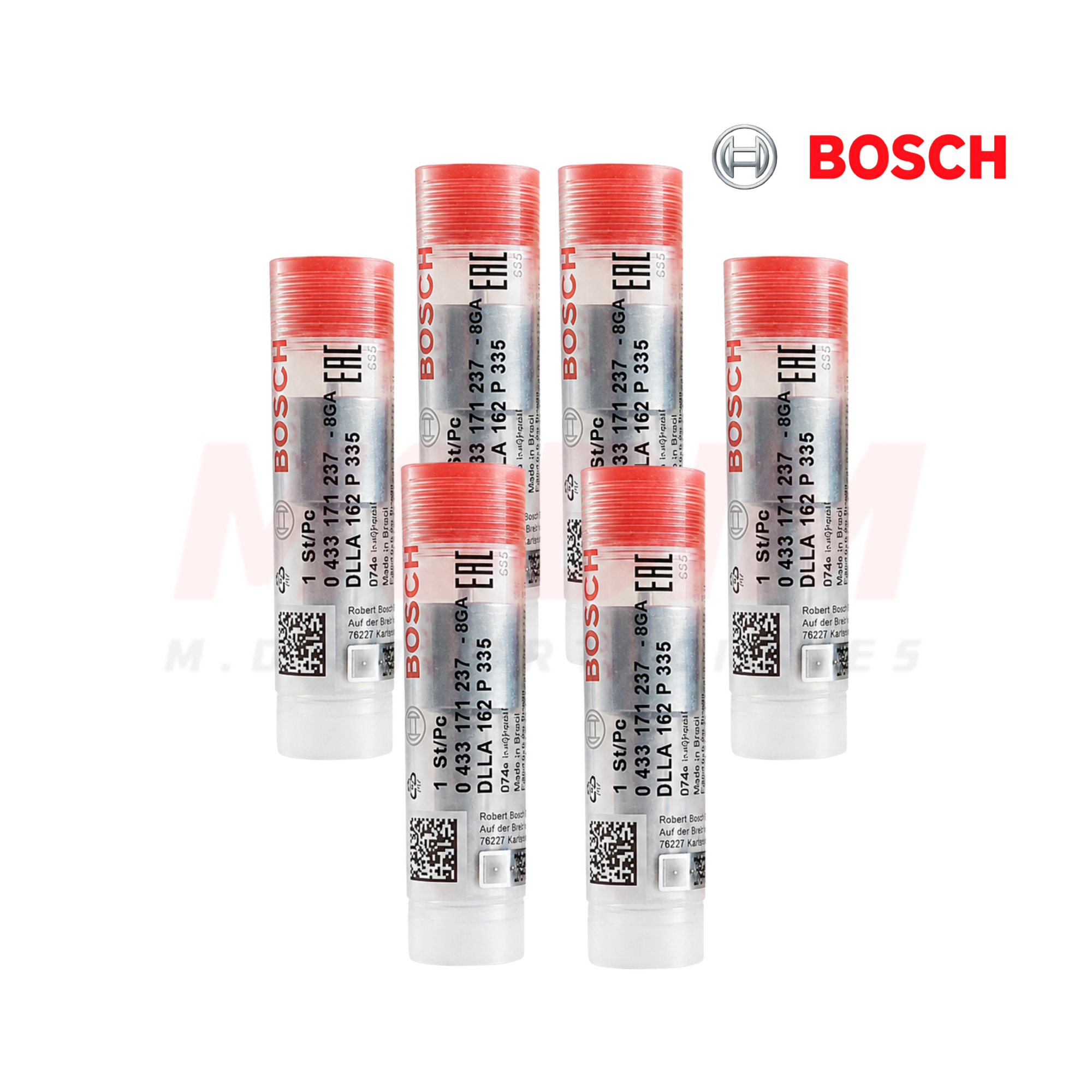 Tobera de Inyección Diésel Bosch 0433171237 DLLA152P335 Volvo Original